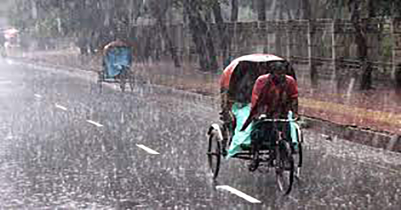পাঁচ বিভাগে বৃষ্টির আভাস