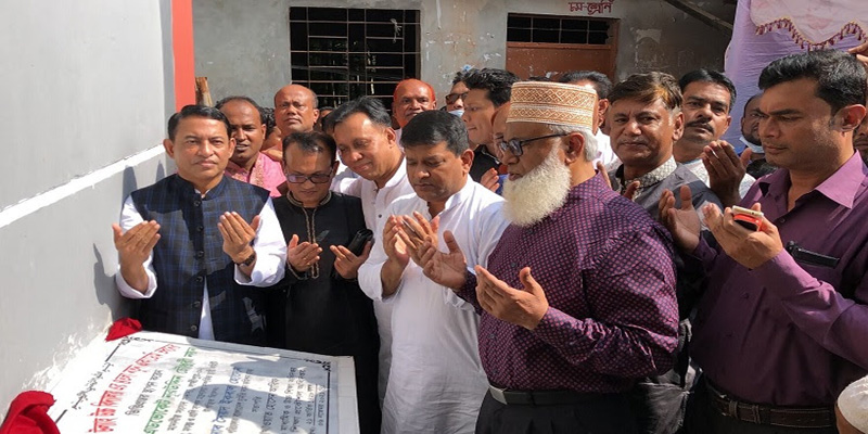 লক্ষ্মীপুরে উদ্বোধন করা হলো নবনির্মিত ৪তলা স্কুল ভবন