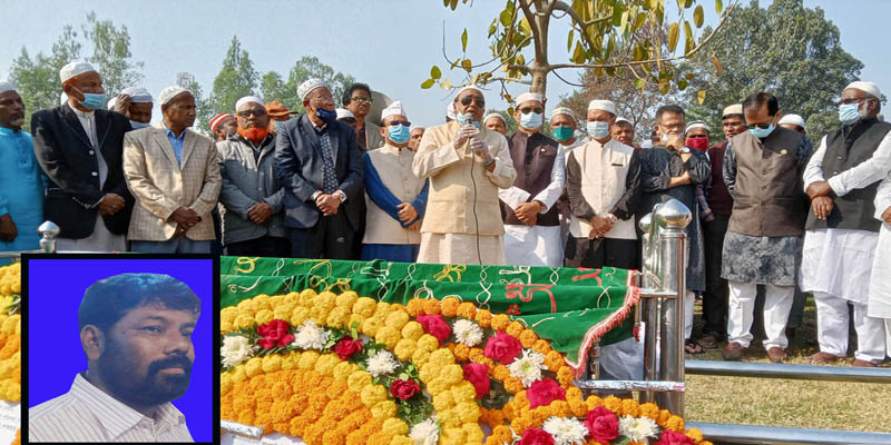 ডোমারে বর্ষীয়ান রাজনীতিবিদ নয়ন এর জানাজায় সম্পন্ন