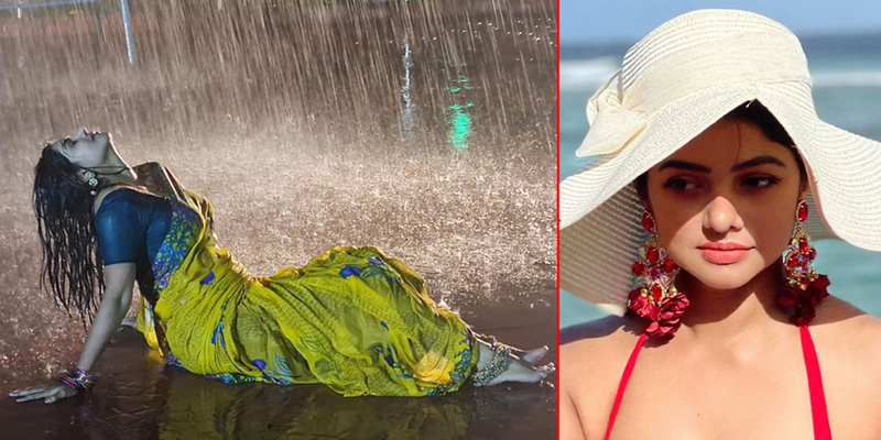 তীব্র শীতের মধ্যে ১২ ঘণ্টা ধরে ভিজলেন সাবা