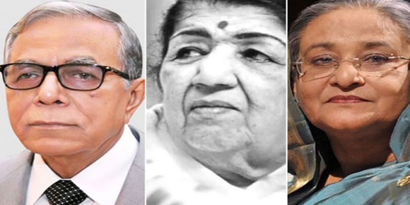 লতা মঙ্গেশকরের মৃত্যুতে রাষ্ট্রপতি ও প্রধানমন্ত্রীর শোক