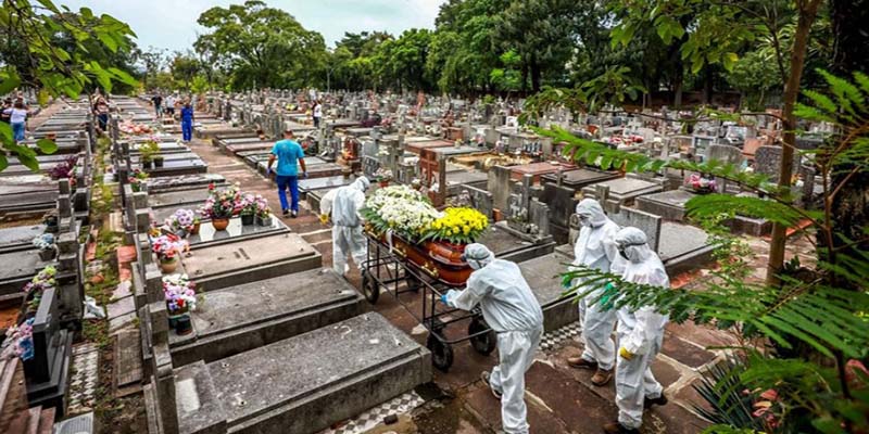 করোনায় মোট মৃত্যু ছাড়াল ৫৭ লাখ