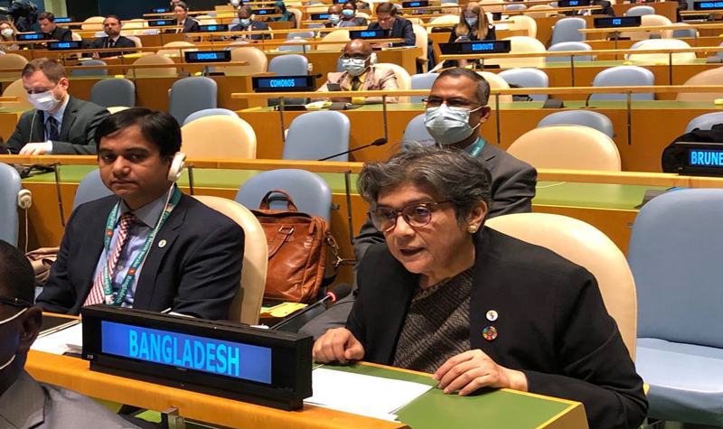 দোহা কর্মসূচি অর্জনে প্রয়োজন আন্তর্জাতিক সংহতি:  রাবাব ফাতিমা