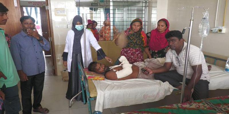 শৈলকুপায় আবারো প্রতিপক্ষের বাড়ীঘরে হামলা ভাংচুর লুটপাট