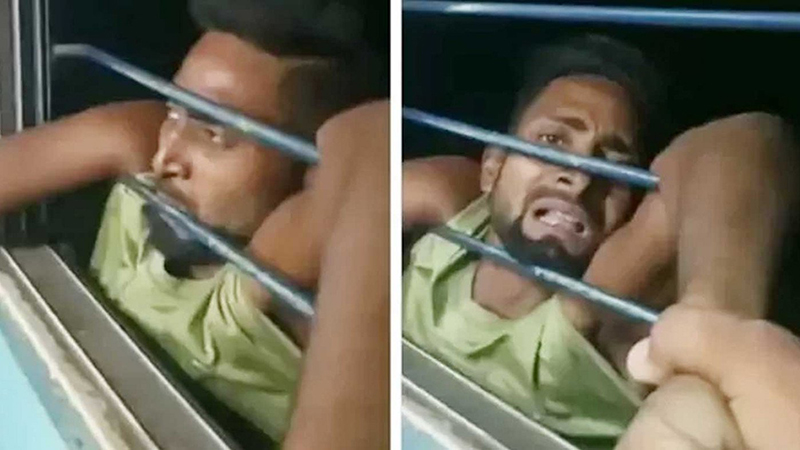 চুরি করতে গিয়ে ট্রেনের জানালায় ঝুলে পার করল ১৫ কিলোমিটার