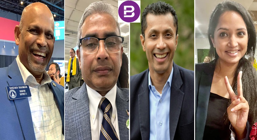 যুক্তরাষ্ট্রের মধ্যবর্তী নির্বাচনে জয় পেলেন চার বাংলাদেশি