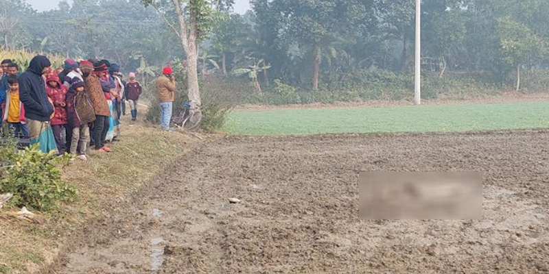 ঝিনাইদহের কালীগঞ্জের মাঠ থেকে স্কুল শিক্ষকের লাশ উদ্ধার