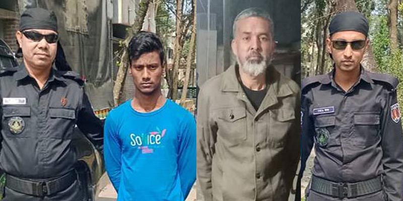ঝিনাইদহ র‌্যাবের হাতে দুই আসামী গ্রেফতার