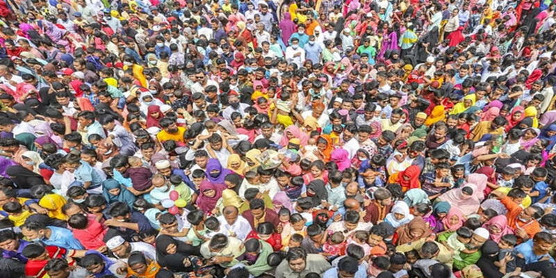 দেশের মোট জনসংখ্যা ১৬ কোটি ৯৮ লাখ