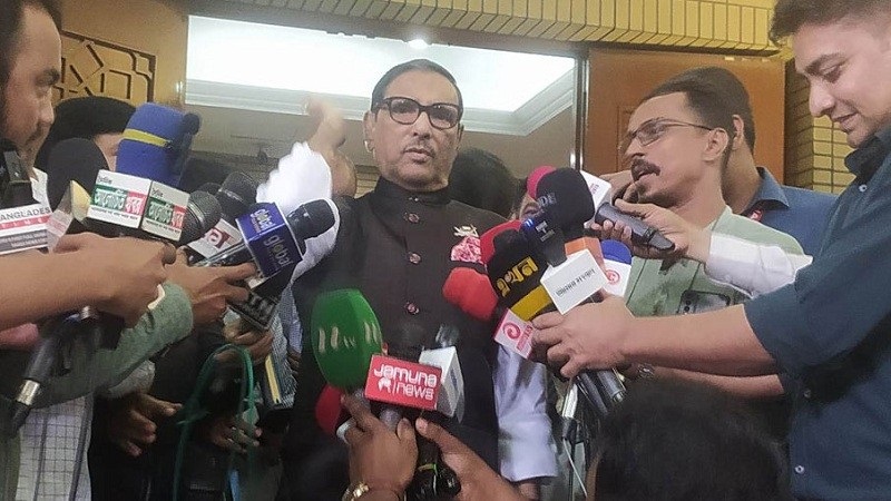 খালেদার বিষয় অভ্যন্তরীণ, হস্তক্ষেপ যুক্তিসঙ্গত নয় : ওবায়দুল কাদের