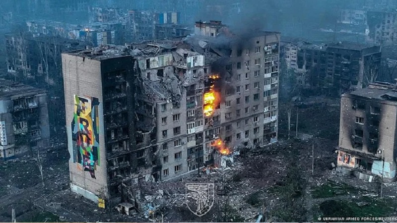 ইউক্রেন পুনর্গঠনে রাশিয়াকে টাকা দিতে বাধ্য করা হবে : জার্মানি