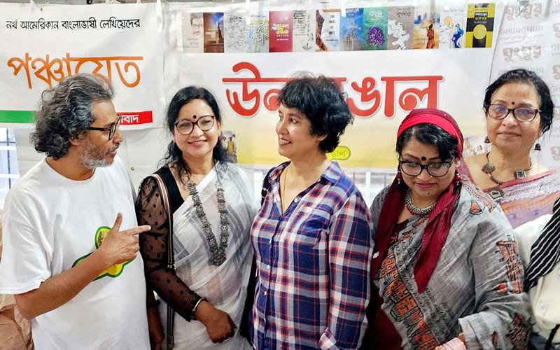 নিউ ইয়র্কের বইমেলায় তসলিমা নাসরিনের অন্যরকম ‘লজ্জা’