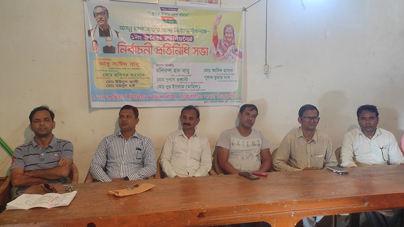 কৃষক লীগের উদ্যোগে রুহিয়ায় নির্বাচনী প্রতিনিধি সভা অনুষ্ঠিত