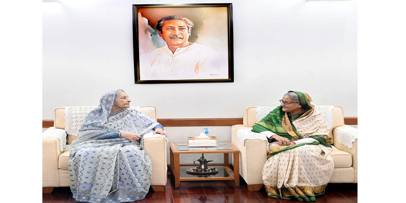 প্রধানমন্ত্রীর সঙ্গে রওশনের বৈঠক, জোট না করার অনুরোধ