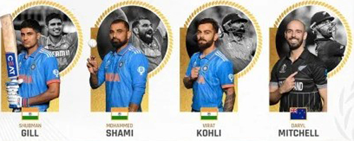 বর্ষসেরা ওয়ানডে ক্রিকেটারের সংক্ষিপ্ত তালিকা প্রকাশ