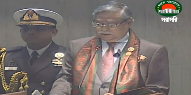 দ্বাদশ নির্বাচনে জনগণ ও গণতন্ত্রের জয় হয়েছে: রাষ্ট্রপতি