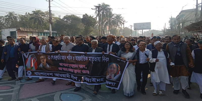 ঝিনাইদহে যথাযোগ্য মর্যাদায় আন্তর্জাতিক মাতৃভাষা ও শহিদ দিবস পালিত
