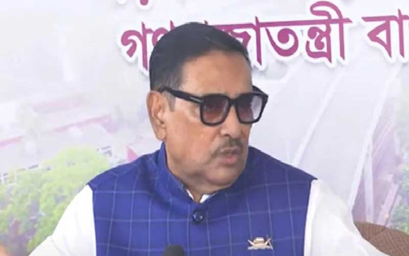 লক্করঝক্কর বাসে কি আমি রঙ করবো: ওবায়দুল কাদের
