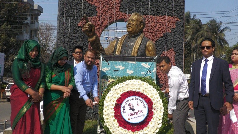 ঝিনাইদহে ঐতিহাসিক ৭ মার্চ উদযাপিত
