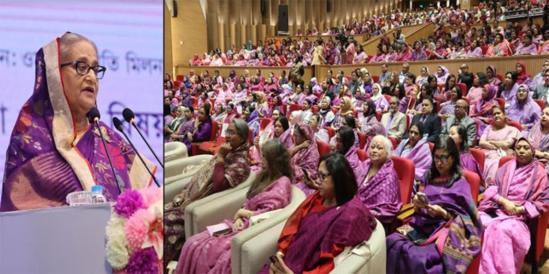 দেশের সার্বিক উন্নয়নে নারী-পুরুষের সমান অংশগ্রহণ প্রয়োজন : প্রধানমন্ত্রী