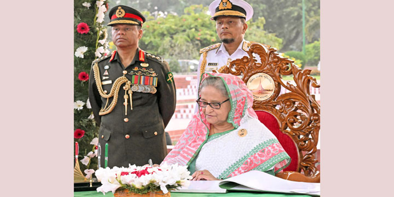 সমৃদ্ধ সোনার বাংলা গড়ার প্রত্যয় ব্যক্ত করলেন প্রধানমন্ত্রী