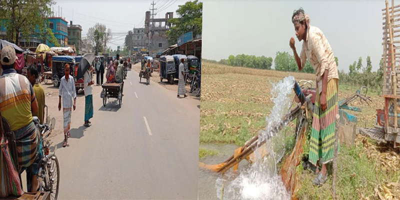 চুয়াডাঙ্গায় মৌসুমের সর্বোচ্চ তাপমাত্রা ৪০.৬ ডিগ্রি
