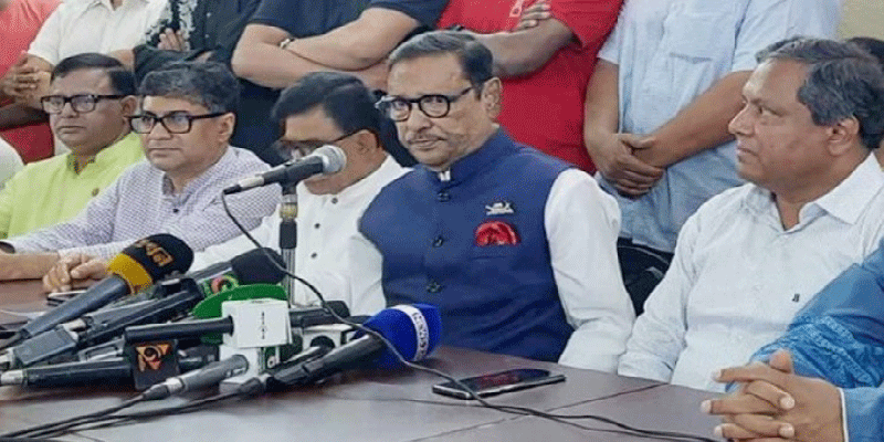 কুকি-চিন নিয়ে ইস্যু খুঁজছে বিএনপি : ওবায়দুল কাদের