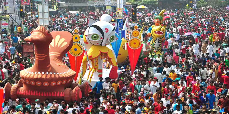 বছর ঘুরে আবারও এলো পহেলা বৈশাখ