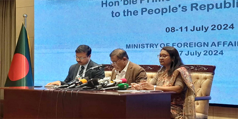 প্রধানমন্ত্রীর চীন সফরে ২০টি সমঝোতা স্মারক সইয়ের সম্ভাবনা