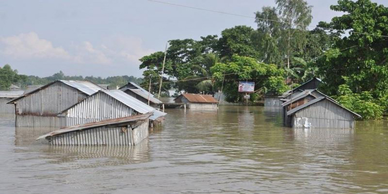 বিপৎসীমার ওপরে ধরলা ও ব্রহ্মপুত্রের পানি, আবারও বন্যার আশঙ্কা