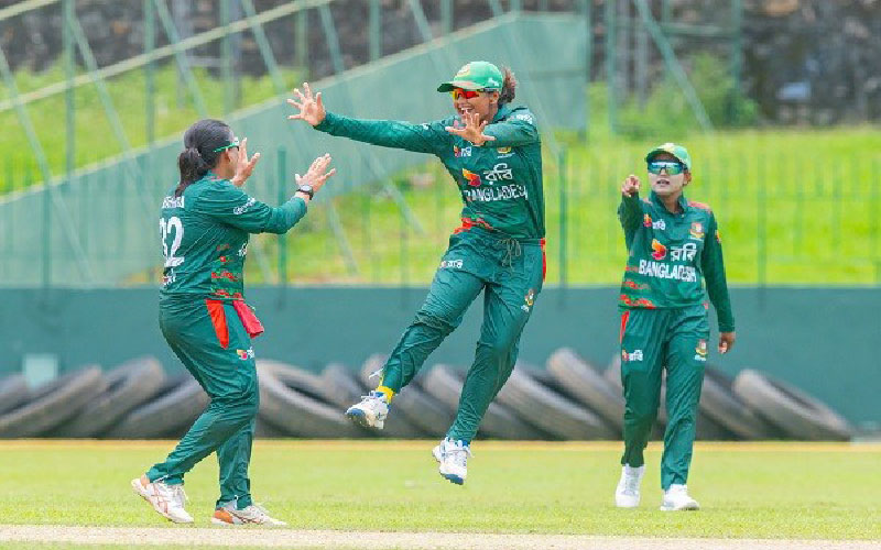 দুই ম্যাচ হাতে রেখেই সিরিজ জিতলো বাংলাদেশের মেয়েরা