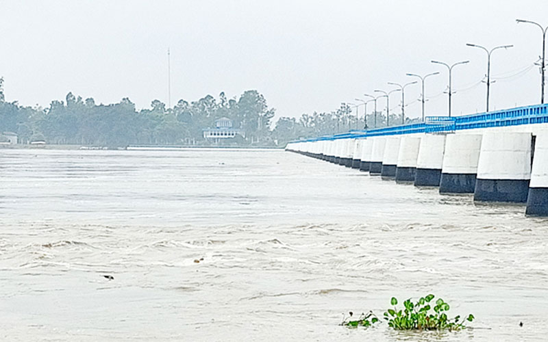 তিস্তা নদীতে পানি বৃদ্ধি, বন্যার আশঙ্কা