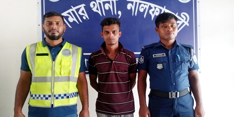 ডোমারে এক বছরের সাজাপ্রাপ্ত আসামী গ্রেফতার