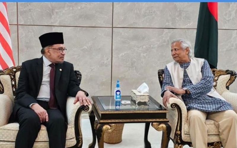বাংলাদেশকে এগিয়ে নিতে সর্বাত্মক সহযোগিতার আশ্বাস মালয়েশিয়ার প্রধানমন্ত্রীর