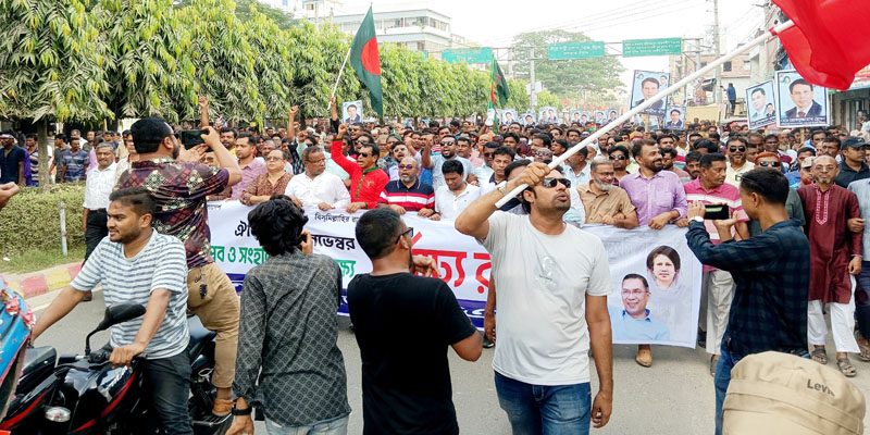 ঝিনাইদহে বিএনপির জাতীয় বিপ্লব ও সংহতি দিবস পালন