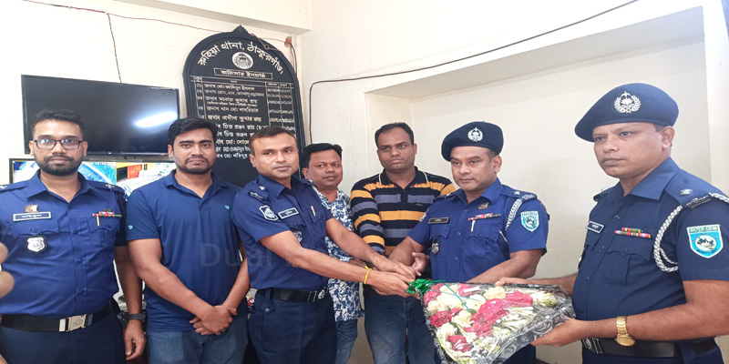 রুহিয়া থানার নতুন ওসি এ.কে.এম নাজমুল কাদের