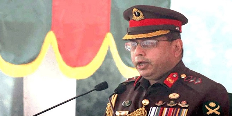 সৈন্যরা দেশের প্রয়োজনে স্বতঃস্ফূর্তভাবে দায়িত্ব পালন করবে: সেনাপ্রধান