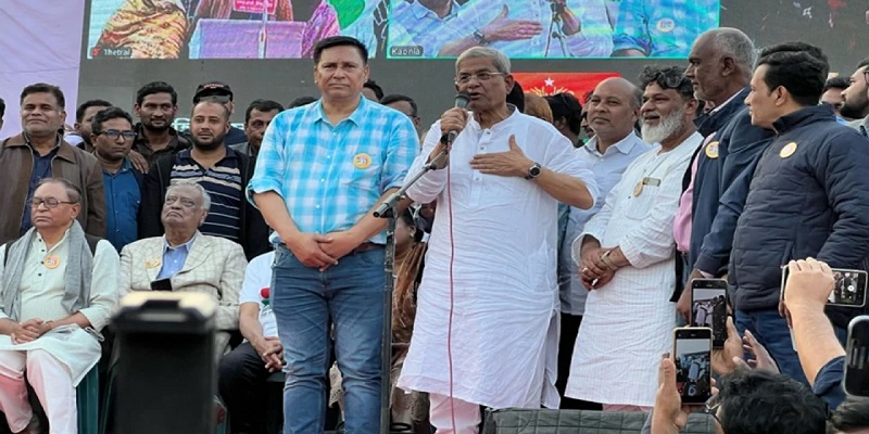 দেশ বেচেও ভারত থেকে তিস্তার পানি আনতে পারেনি আ. লীগ: মির্জা ফখরুল