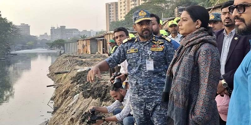 ঢাকার জলাবদ্ধতা নিরসনে খাল খনন জরুরি: রিজওয়ানা হাসান