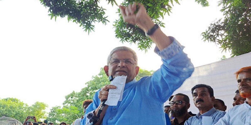 নেতাকর্মীদের অপকর্ম বন্ধ করতে বললেন মির্জা ফখরুল