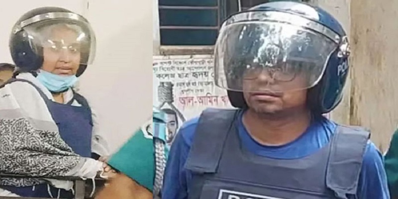 পলক ও দীপু মনির ফাঁসির দাবিতে আদালত চত্বরে স্লোগান, ডিম নিক্ষেপ