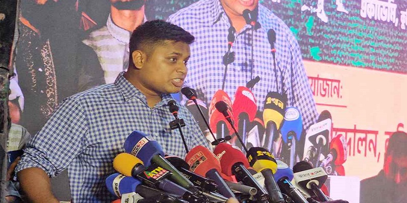 বিএনপির রাজনীতি চলে আওয়ামী লীগের টাকায়: হাসনাত আব্দুল্লাহ