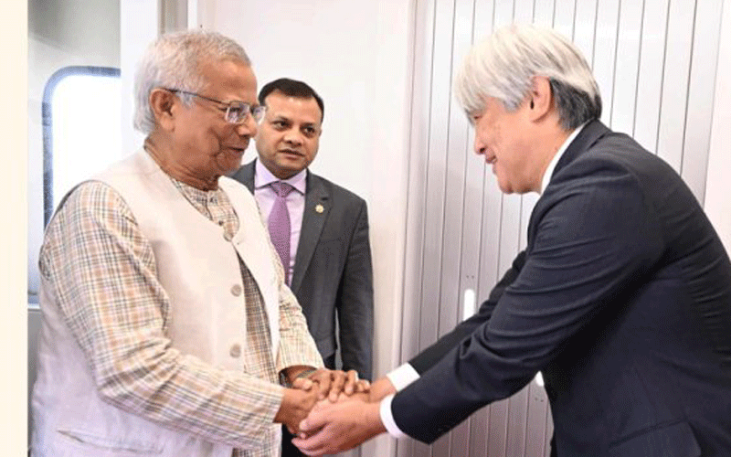 জাপানে পৌঁছেছেন প্রধান উপদেষ্টা