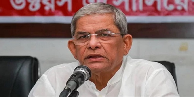 আওয়ামী লীগের কারণে বাংলাদেশ পানির ন্যায্য হিস্যা থেকে বঞ্চিত: মির্জা ফখরুল