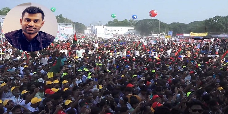বিএনপির সমাবেশে যোগ দিচ্ছেন তামিম