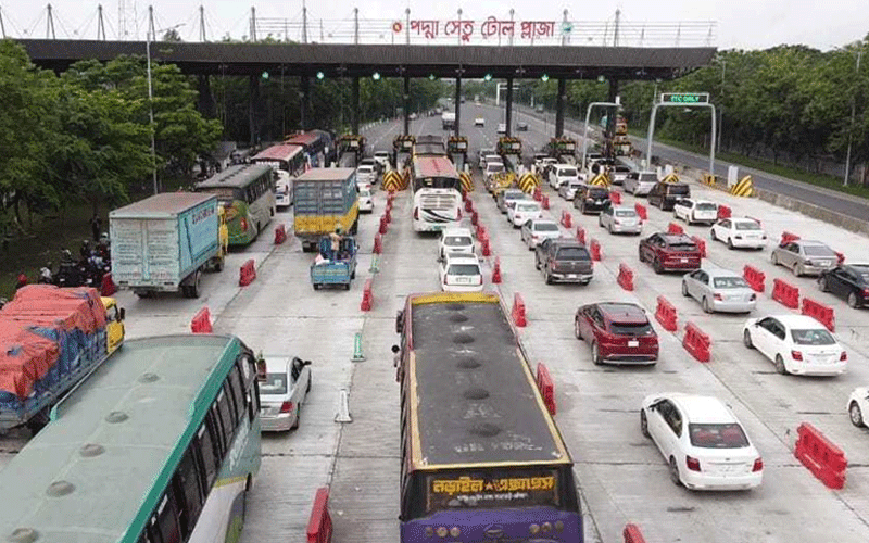 পদ্মা সেতুতে টোল আদায়ের নতুন রেকর্ড