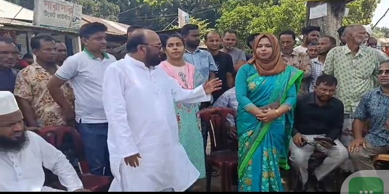 গৌরীপুরে কলতাপাড়ায় আন্দোলনে নিহত তিন ছাত্রের স্মরণে স্মৃতিফলক উদ্বোধন
