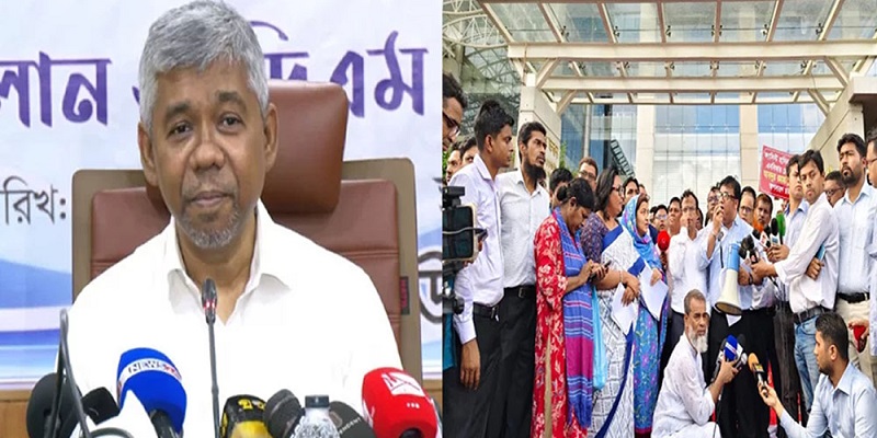 এনবিআর চেয়ারম্যানের কাছে ক্ষমা চাইলেন ২ শতাধিক আন্দোলনকারী
