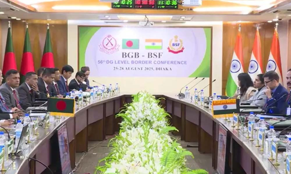 পিলখানায় চলছে বিজিবি ও বিএসএফ বৈঠক