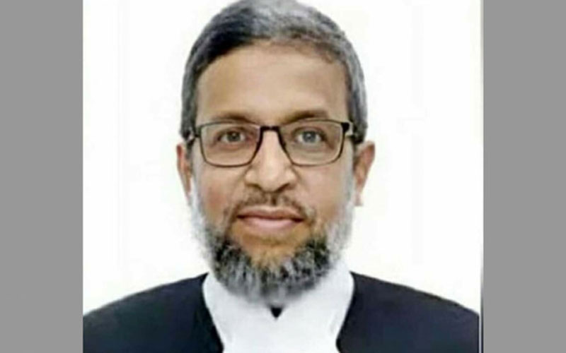 সেই বিচারপতির পদত্যাগপত্র গ্রহণ করেছেন রাষ্ট্রপতি